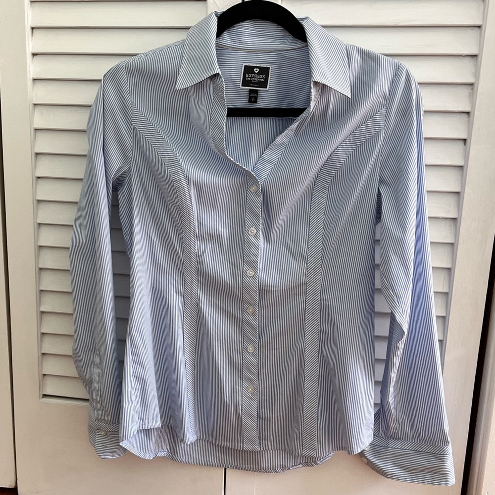 Express Stripped Button Down S